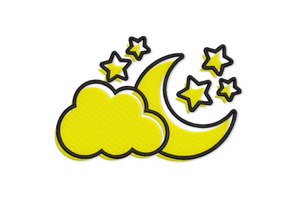 Clouds and Moon with Stars: A Seasonal Embroidery Review