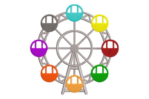 Ferris Wheel Embroidery: A Seasonal Review