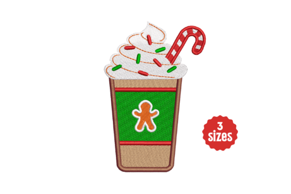 Gingerbread Christmas Drink: A Cozy Holiday Embroidery Review