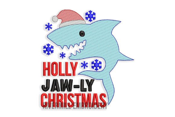 Holly Jaw-Ly Christmas Shark Design Review