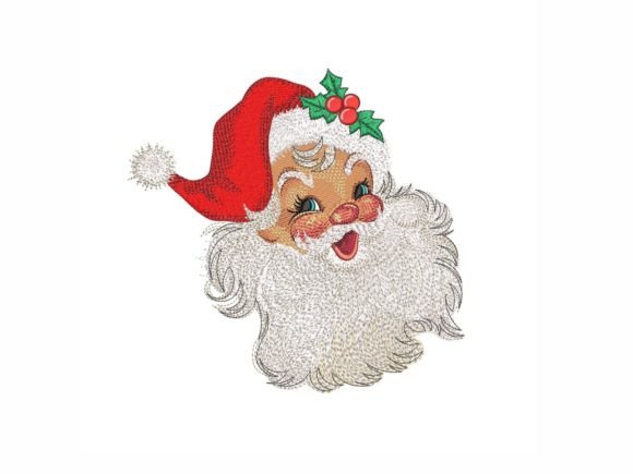 Retro Santa Embroidery Review for Holiday Projects