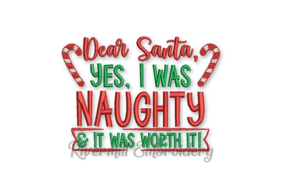 Review: Dear Santa I Was Naughty Design