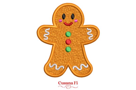 Review: Happy Christmas Gingerbread Man Design