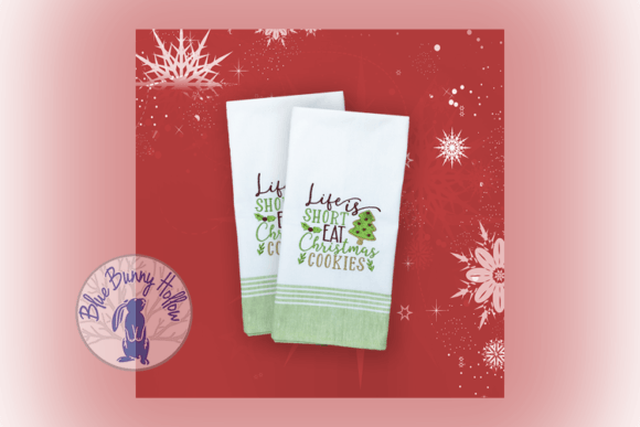 Review: Life is Short Eat Christmas Cookies Design