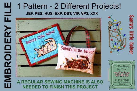 Review: Santa’s Little Helper Mug Rug Design