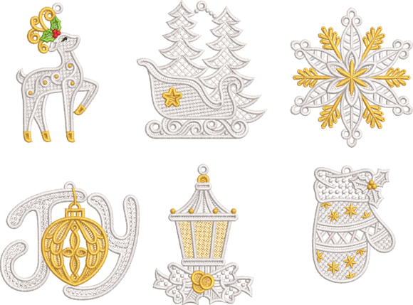Reviewing the Christmas Collection for Holiday Embroidery