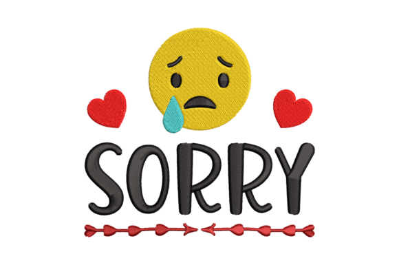 Reviewing the Sorry Embroidery Design for Small Business Merch