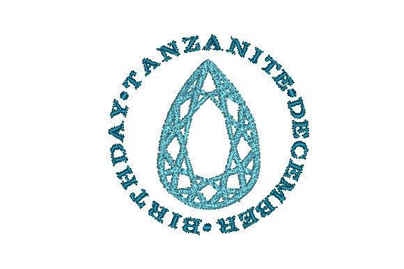 Tanzanite Faceted Pear December Birthday Review